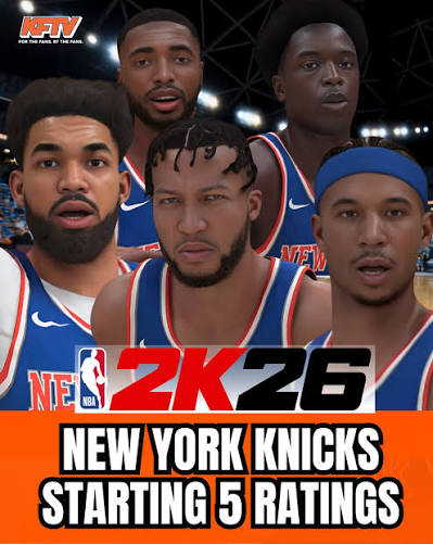 NBA 2K26 New York Knicks review art